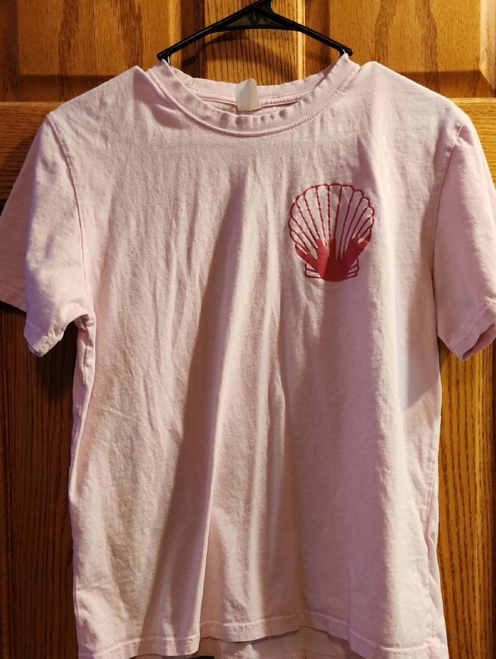 Women's Pink Shell Graphic T-Shirt